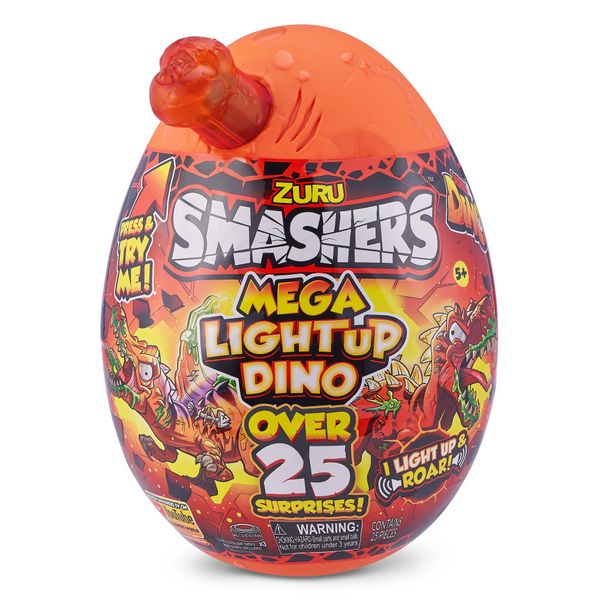 Smashers by Zuru -Series 4 Mega Light-Up Dino - Blind Box