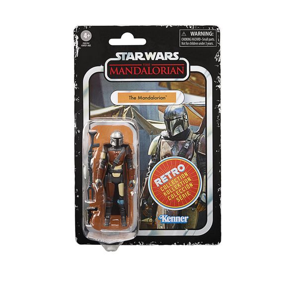 STAR WARS Retro Collection The Mandalorian 3.75-Inch Action Figure 80907