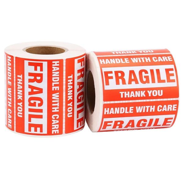 Fragile Stickers labels - Combo Pack
