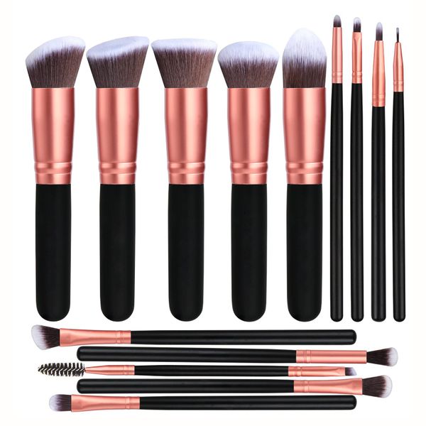 14-Piece Makeup Brush Set | Beauty Tool Kit