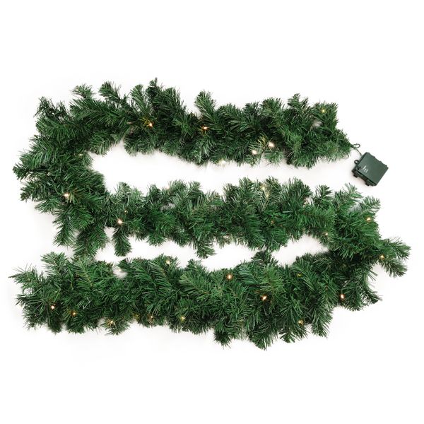 Northern Lights 2.7m Garland with Lights