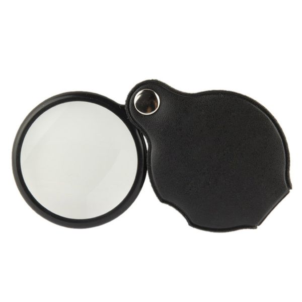 5X 50mm Pocket Magnifier Folding Magnifying Glass Loupe Pocket Spiegel