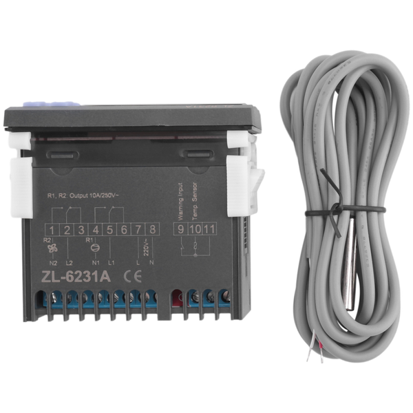 LILYTECH ZL-6231A, Incubator Controller, Thermostat with Timer