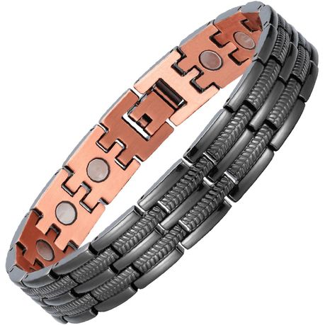 Copper Bracelet for Men 99.9% Pure Copper Magnetic Bracelet Image