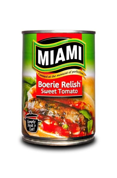 Miami Canners Boerie Relish Plain 6 x 450g