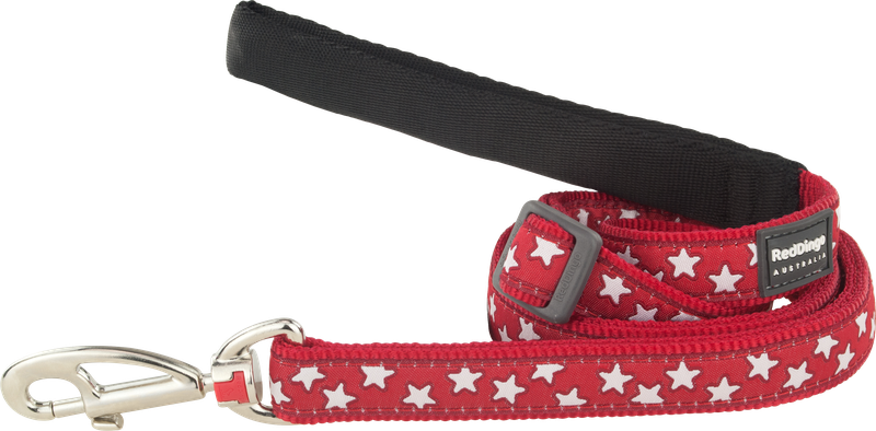 Red Dingo Design Lead - Stars White on Red - Red L