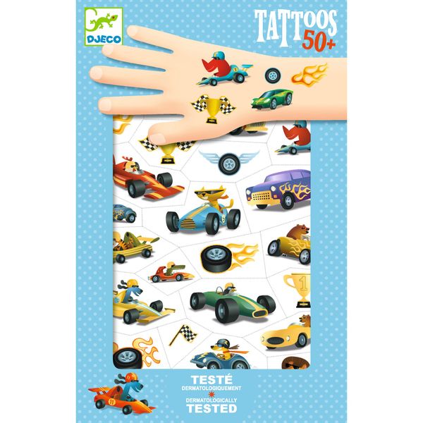 Djeco Tattoos - Speedsters