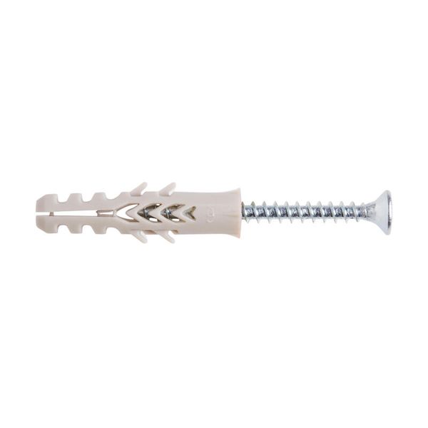 MC 18 CB Standers Nylon Full Material Anchor with Screw 6x30,80 Piece