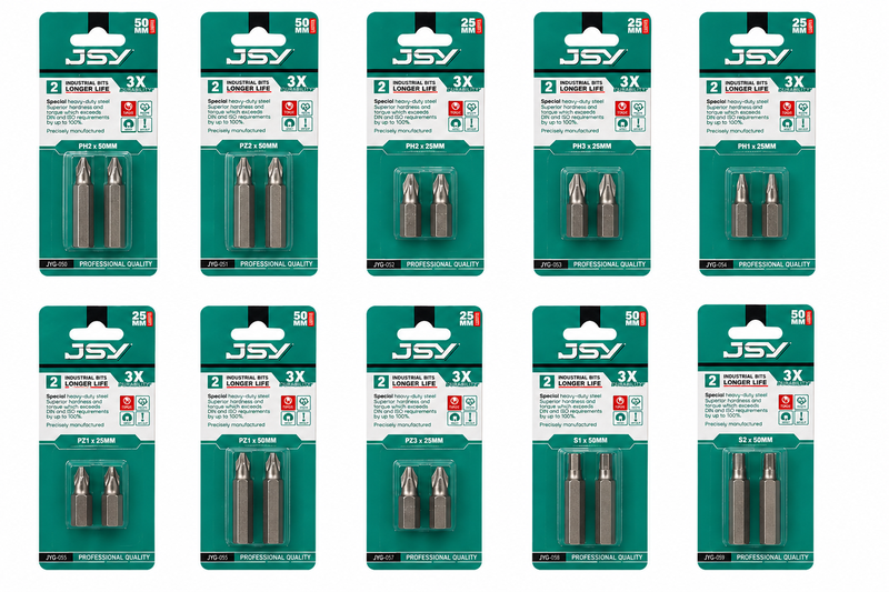 40 Piece POZI &amp; Phillips Bit Combo
