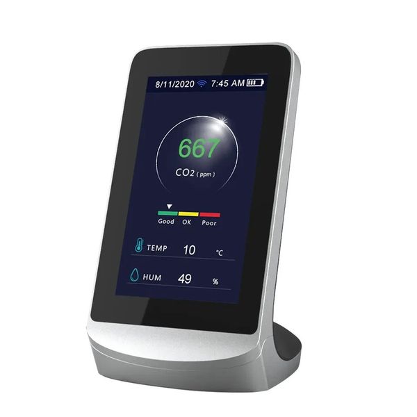 Air Quality CO2 Meter with Temperature and Humidity with WIFI