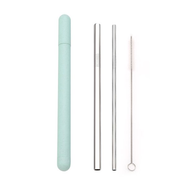 Reusable Stainless Steel Drinking Straws - 3 Piece Set