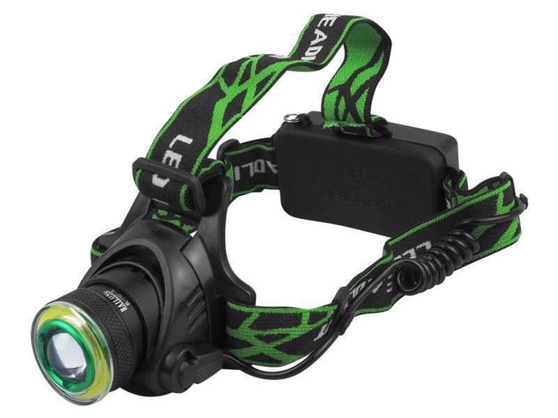 LED-COB Zoom Headlight Multi-Functional Premium Headlamp 800 Lumens
