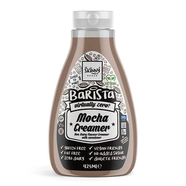 The Skinny Food Co Mocha Coffee Creamer Sugar Free Vegan (2 x 425ml)