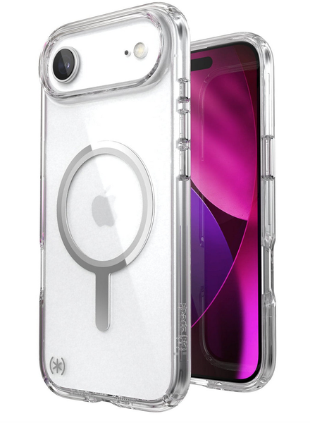 Speck Presidio Perfect Clear MagSafe Case Compatible With iPhone AIR - Clr