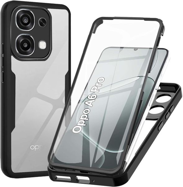 Rugged Hybrid Slim Phone Case Compatible With Oppo Reno 12 Pro