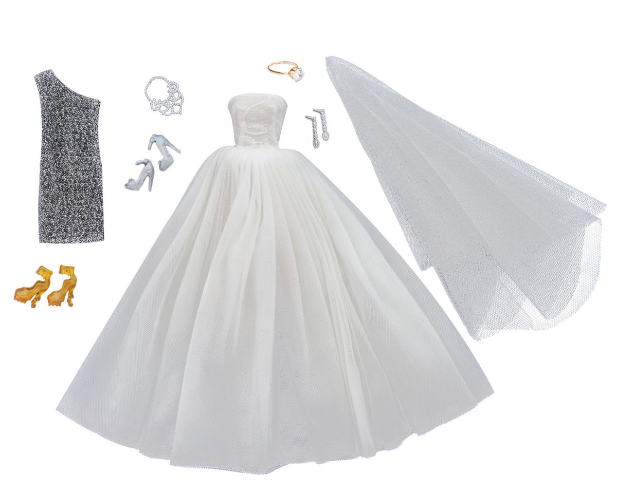 Fashion Doll Clothing Set: Wedding Dress | Shop Today. Get it Tomorrow ...