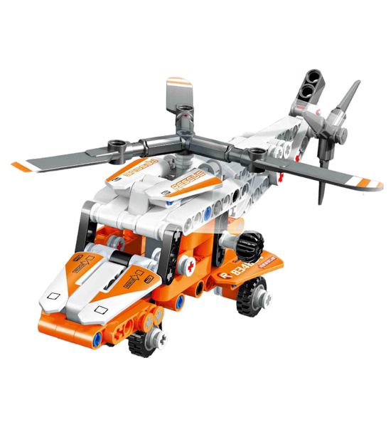 Helicopter Building Block Set - 204 Pieces