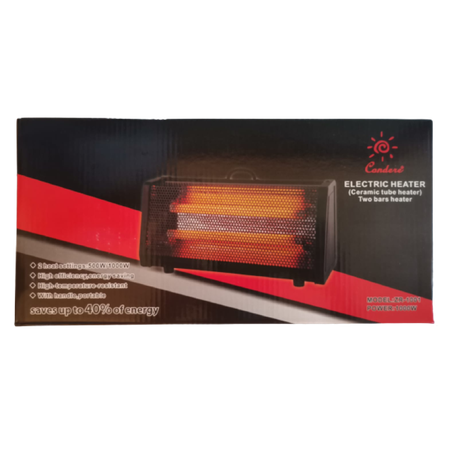 Condere Electric Ceramic 2 Bar Heater | Shop Today. Get it Tomorrow! |  takealot.com