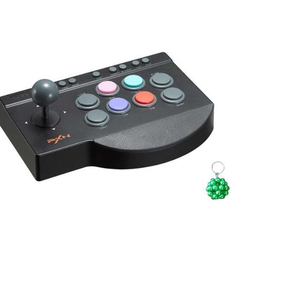 Mini Fighting Arcade Joystick For PC/PS3/PS4/Xbox One/Switch And Keyholder
