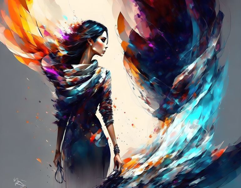 Canvas Wall Art - In The Wind Artwork