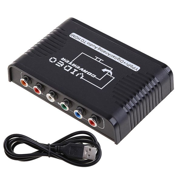 Hdmi-compatible To Component Converter For A-pple Tv, , Roku, X-box, Fire Sti