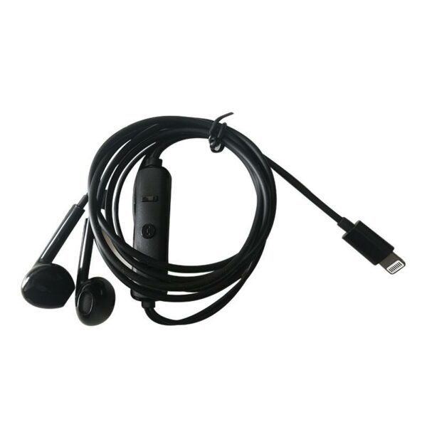 Lightning InEar Wired Digital Sound Card Headset Earphones Voice