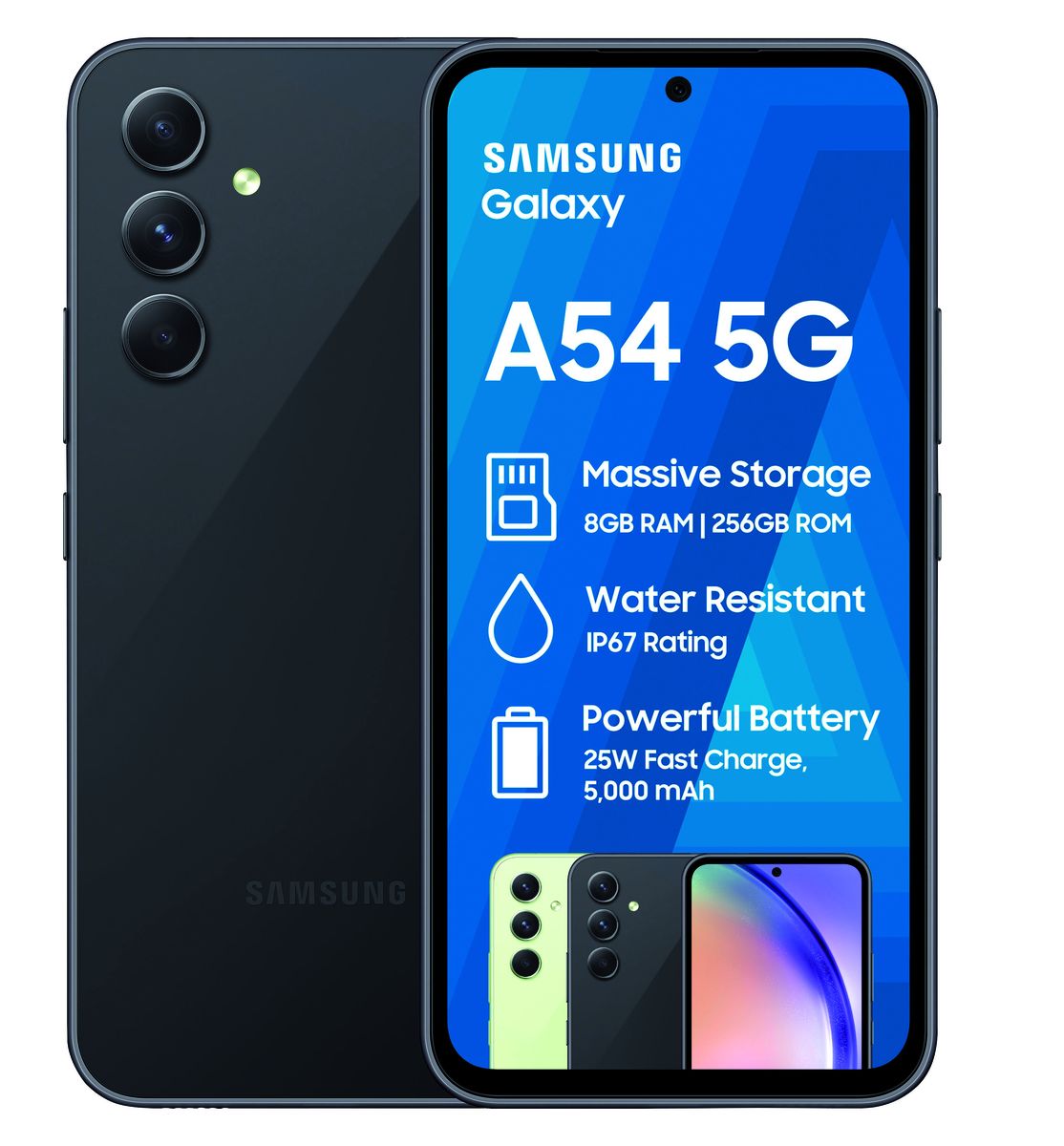 Samsung Galaxy A54 5G 256GB Dual Sim - Awesome Graphite