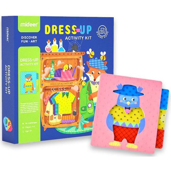 Mideer - Dress-up Activity Kit - Educational Matching Game for Kids