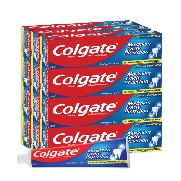 Colgate Maximum Cavity Protection Regular Toothpaste - 12 X 100ml