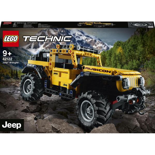 LEGO® Technic™ Jeep® Wrangler 42122 Building Toy Cars - 665 Pieces