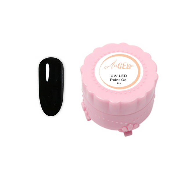Angelyc Gel Polish - Paint Gel - Black