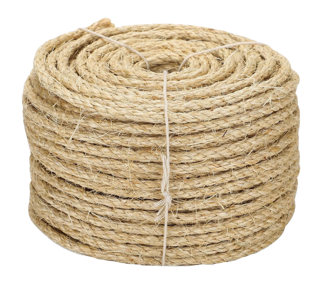 Garden Decor Multifunctional Natural Sisal Fibre Twisted Rope