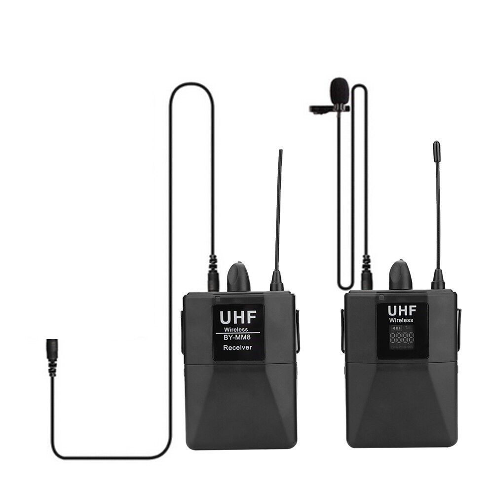 Lavalier Lapel Microphone System with Mini Lapel Mic Bodypack Buy