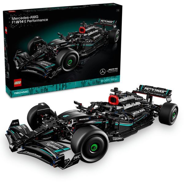 LEGO® Technic Mercedes-AMG F1 W14 E Performance 42171 Building Toy Cars (1,642 Pieces)