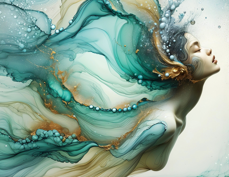 Modern Canvas Wall Art Home Decor -In Her Element