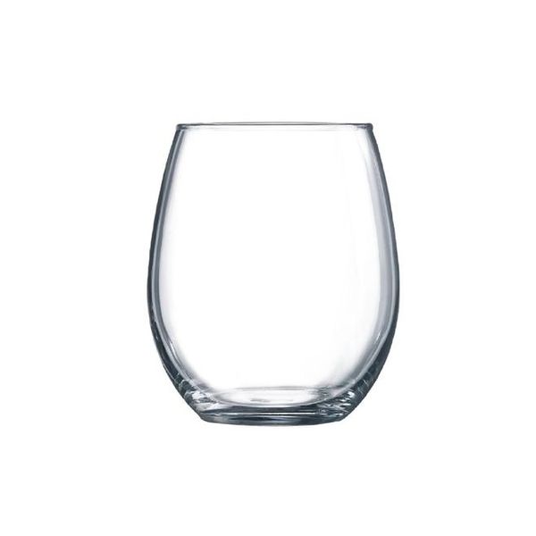 Hubbe Stemless Tumbler Wine Glass