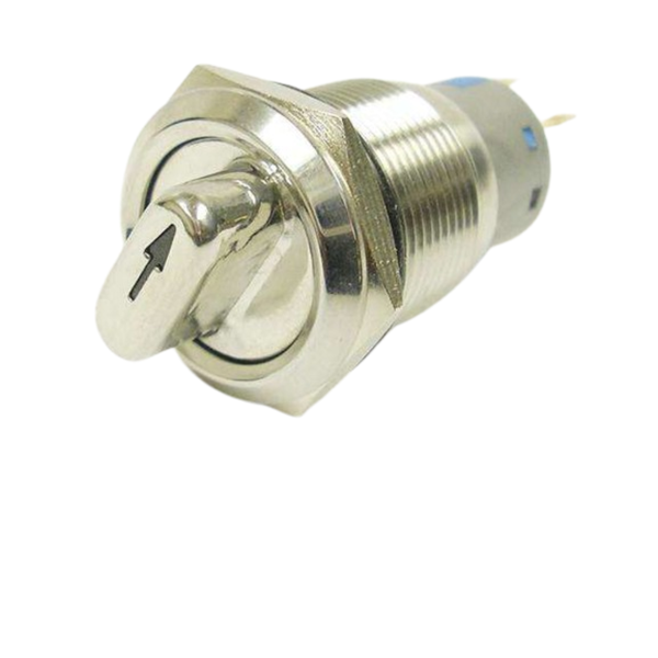 AVS19R-L3SAR12 - 19mm Latching Arrow Switch, Red LED 12V, IP65