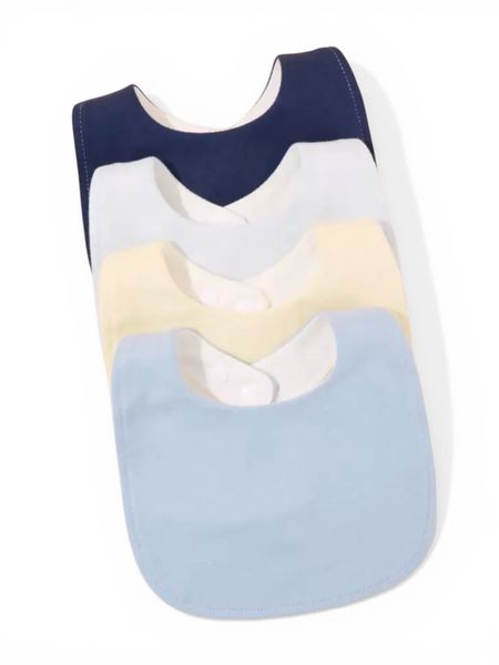 Material Baby and Toddler Everyday Bibs - 4 Pack