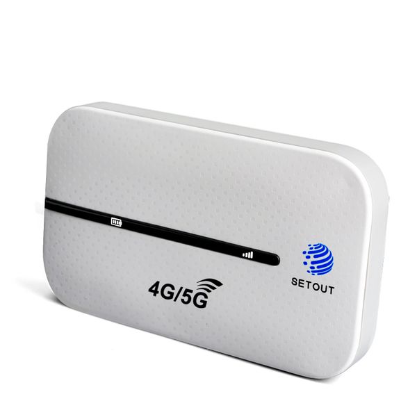 4G/5G LTE Portable Pocket Wi-Fi Router E160 Plus White