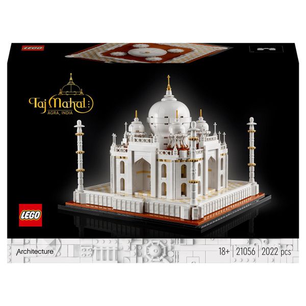 LEGO® Architecture Landmarks Collection Taj Mahal 21056 Building Toy Set (2,022 Pieces)