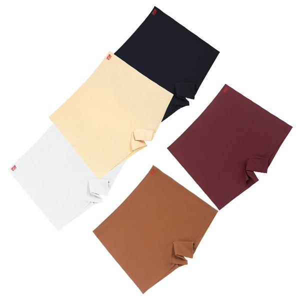 VSP 5 Pack Women's Seamless High Waist Underwear Shorts