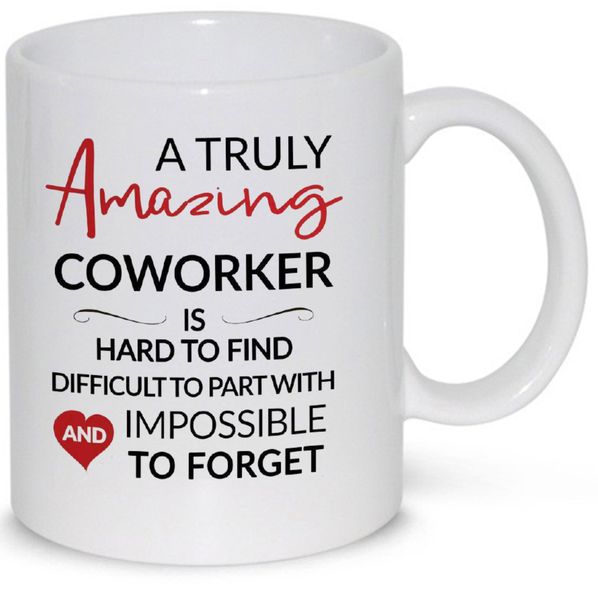 Amazing Coworker Colleague Gift Coffee Mug (11Oz Standard Size)