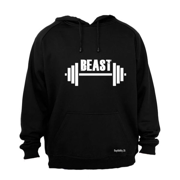 Gym Beast - Mens - Hoodie - Black - M