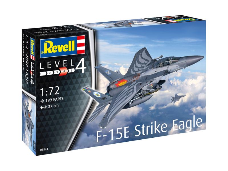 Revell 1/72 F-15E Strike Eagle Plane Plastic Model Kit