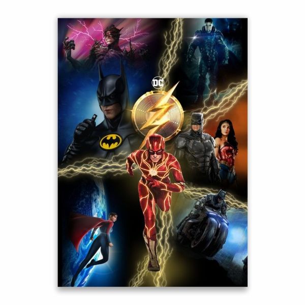 The Flash Movie Collage Poster - A1
