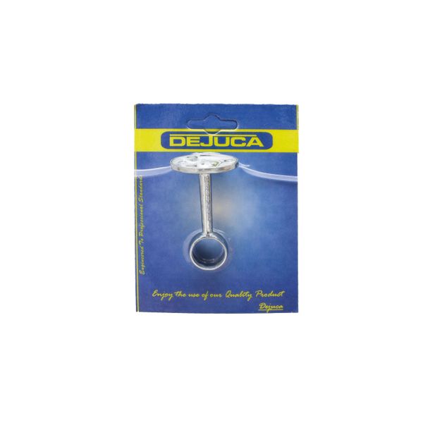 Dejuca - Towel Rail Bracket - Cp - 19mm - Thru - 1/Card - 4 Pack