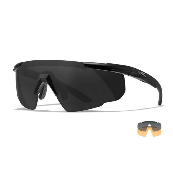 Wiley X Saber Advanced 2 Lens Set (Grey/Light Rust) Tactical Eyewear