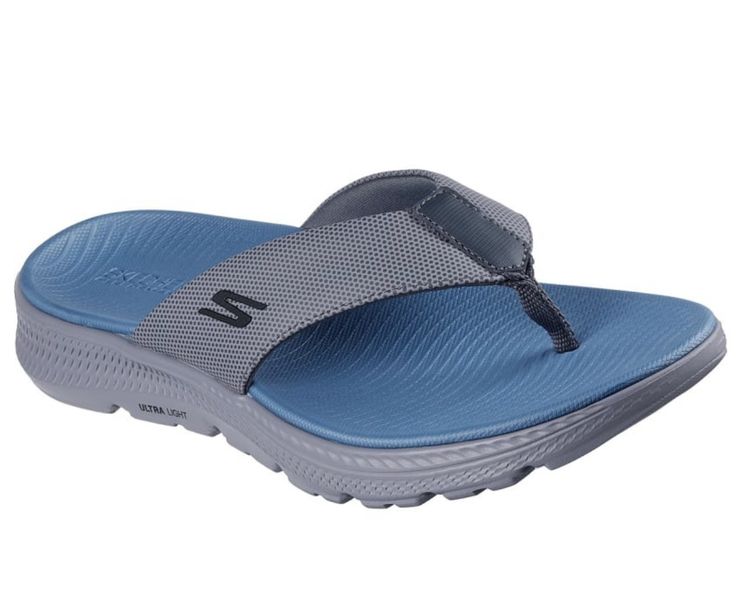skechers Men Mesh Slippers - Navy