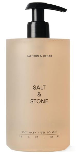 Salt &amp; Stone Body Wash Saffron &amp; Cedar 450mL