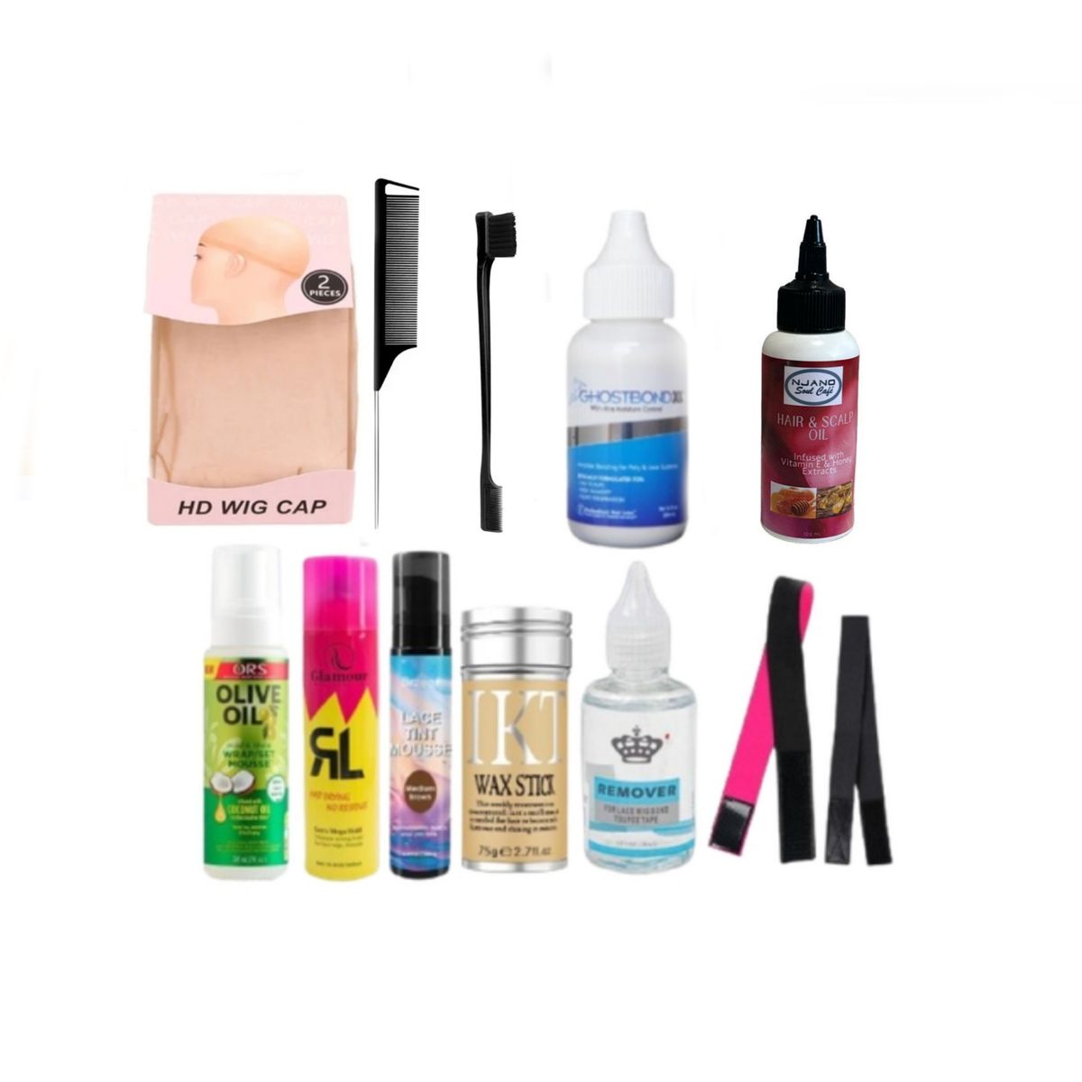 Wig Installation Kit With High Definition Wig Cap Shop Today. Get it